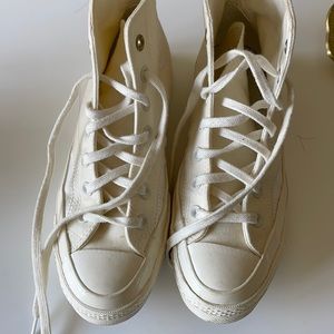 Limited edition ivory converse
